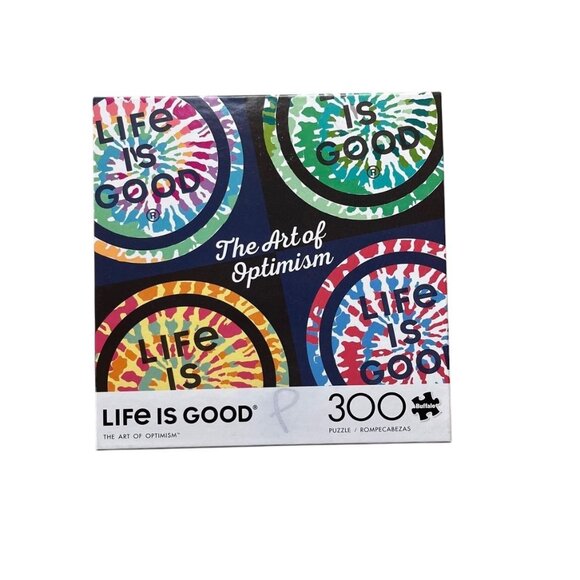 The Art of Optimism Life Is Good 300 Piece Puzzle - Picture 1 of 6